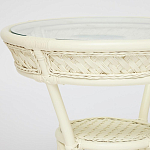 Комплект террасный из ротанга Eloise белый варинант исполнения - 7 | Loft Concept в Костроме