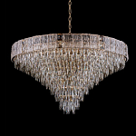 Люстра с каскадом из прозрачного хрусталя Constant Sparks варинант исполнения - 14 | Loft Concept в Костроме