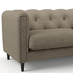 Мебельная ткань Шенилл коричневый цвет 138 см T4-28 варинант исполнения - 6 | Loft Concept в Костроме