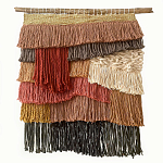 Текстильное Панно с бахромой варинант исполнения - 4 | Loft Concept в Костроме