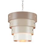 Подвесной светильник фигурный из 4-х широких колец Alternating Rings варинант исполнения - 1 | Loft Concept в Костроме