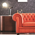 Дизайнерский комод овальной формы с белой столешницей и 4-мя ящиками Gioli варинант исполнения - 3 | Loft Concept в Костроме