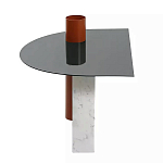 Дизайнерский журнальный стол с рельефным основанием Dutynor варинант исполнения - 1 | Loft Concept в Костроме