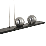 Светодиодная линейная люстра IONA Сhandelier black 103 варинант исполнения - 3 | Loft Concept в Костроме