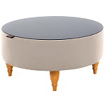 Круглый журнальный стол Garner Round Coffee Table Light варинант исполнения - 1 | Loft Concept в Костроме