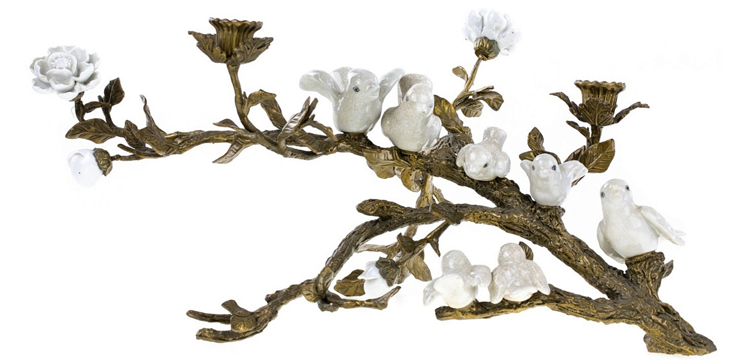 Подсвечник Bronze Branch Candlestick Подсвечник Bronze Branch Candlestick - Loft-Concept в Костроме