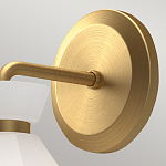 Бра с белым конусным плафоном из стекла Alora Mood варинант исполнения - 6 | Loft Concept в Костроме