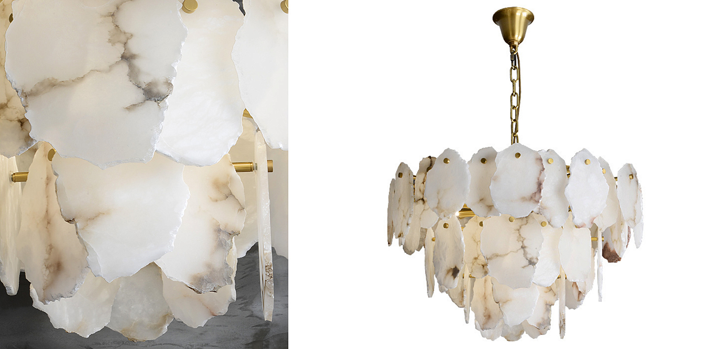 Люстра Lucretia Marble Tiered Chandelier Люстра Lucretia Marble Tiered Chandelier - Loft-Concept в Костроме