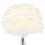 Настольная лампа с перьями Plumage White Table Lamp варинант исполнения - 2 | Loft Concept в Костроме