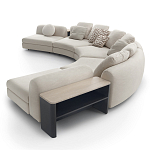 Большой угловой Диван California трансформер с приставными деревянными модулями   варинант исполнения - 2 | Loft Concept в Костроме