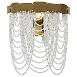 Бра с хрустальными подвесками Riche Crystal Metal Wall Lamp варинант исполнения - 1 | Loft Concept в Костроме