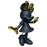 Статуэтка Минни Маус черного и золотого цвета Minnie Mouse Black&Gold Figurine  варинант исполнения - 4 | Loft Concept в Костроме