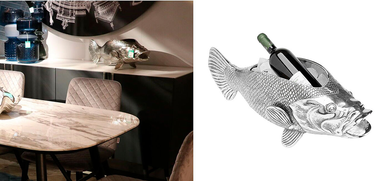 Чаша серебряная Рыбка Silver Fish Чаша серебряная Рыбка Silver Fish - Loft-Concept в Костроме