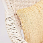 Комплект уличной мебели из ротанга Eloise белый варинант исполнения - 5 | Loft Concept в Костроме