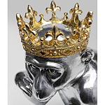 Статуэтка обезьяна в короне серебряная Golden Monkey варинант исполнения - 3 | Loft Concept в Костроме