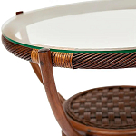 Столик кофейный из ротанга Eloise варинант исполнения - 3 | Loft Concept в Костроме