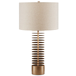 Настольная лампа с корпусом из металлических дисков Skyscraper варинант исполнения - 2 | Loft Concept в Костроме