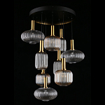 Люстра подвесная Karmelitta Smoky Black варинант исполнения - 3 | Loft Concept в Костроме