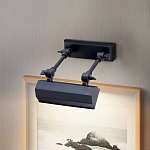 Светильник для картин с призматическим плафоном и двойными регулируемыми шарнирами Elstead Lighting варинант исполнения - 36 | Loft Concept в Костроме