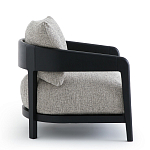 Кресло с каркасом из массива ясеня Deniaud Ash Grey Armchair варинант исполнения - 9 | Loft Concept в Костроме