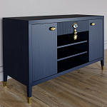 Комод-буфет Elsa Dreams Blue с открытыми полками   варинант исполнения - 2 | Loft Concept в Костроме