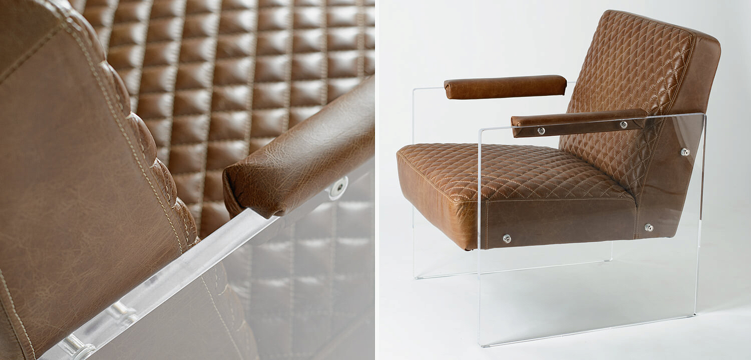 Кресло Gioff Chair натуральная кожа Кресло Gioff Chair натуральная кожа - Loft-Concept в Костроме