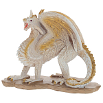 Декоративная статуэтка Дракон Dragon Beige Gold Statuette варинант исполнения - 1 | Loft Concept в Костроме