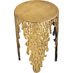 Столик дизайнерский Copper streaks варинант исполнения - 3 | Loft Concept в Костроме