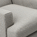 Мебельная ткань Шенилл серо-голубой цвет 142 см T4-47 варинант исполнения - 7 | Loft Concept в Костроме