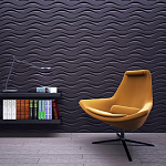 Гипсовая 3D Панель M-10 варинант исполнения - 2 | Loft Concept в Костроме