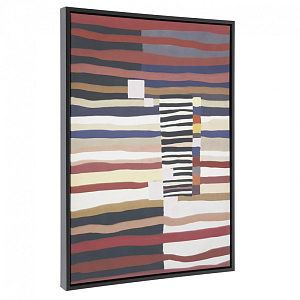 Абстрактный постер в теплых тонах I