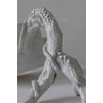 Скульптура «Окаменелый рост», Белый объект варинант исполнения - 3 | Loft Concept в Костроме