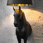 Horse Statue Floor Lamp Большой светильник Черная Лошадь варинант исполнения - 2 | Loft Concept в Костроме