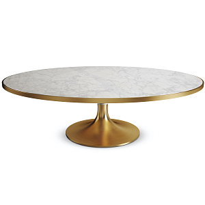 Обеденный стол Marble in Metal Dining Table