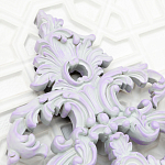 Зеркало в ажурной раме с эффектом старины Classic Ornament Mirror варинант исполнения - 3 | Loft Concept в Костроме