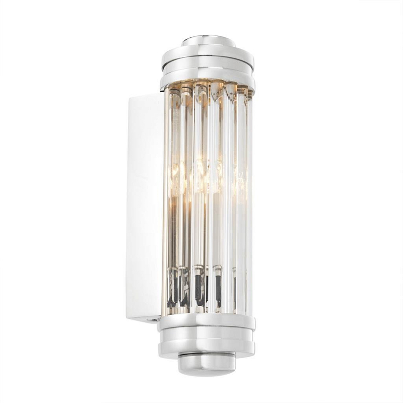 Бра Wall Lamp Gascogne XS Nickel Никель Прозрачное Стекло Бра Wall Lamp Gascogne XS Nickel Никель Прозрачное Стекло в Костроме | Loft Concept