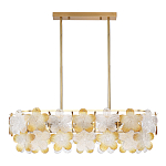 Люстра овальная с цветочными мотивами Light Floral Glow варинант исполнения - 3 | Loft Concept в Костроме