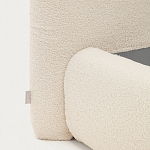 Кровать со съемным бежевым чехлом из ткани букле White Boucle Collection варинант исполнения - 4 | Loft Concept в Костроме