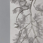 Панно Сосна варинант исполнения - 2 | Loft Concept в Костроме