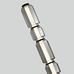 Торшер с дымчатым плафоном Jarrty варинант исполнения - 2 | Loft Concept в Костроме