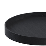 Cross W поднос из массива дуба чёрного цвета варинант исполнения - 1 | Loft Concept в Костроме