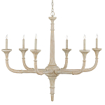 Люстра из дерева в форме подсвечника Coastal Aesthetics варинант исполнения - 1 | Loft Concept в Костроме