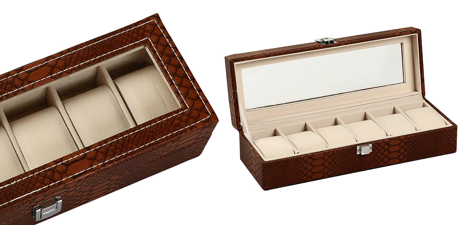 Шкатулка для часов Loren Watch Box Шкатулка для часов Loren Watch Box - Loft-Concept в Костроме
