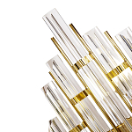 Бра стеклянное с золотым каркасом Luxxu Modern варинант исполнения - 1 | Loft Concept в Костроме