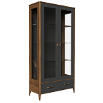 Витрина стеклянная из массива бука Tasteful Furniture варинант исполнения - 1 | Loft Concept в Костроме