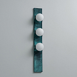 Бра в ретро стиле на бирюзовом основании Аftersound варинант исполнения - 1 | Loft Concept в Костроме