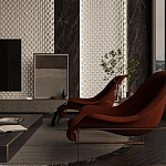 Гипсовая 3D Панель E-05 варинант исполнения - 2 | Loft Concept в Костроме