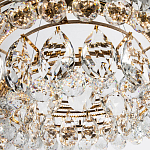 Люстра с хрустальными подвесками в форме капель Sidney Crystal Chandelier 80 варинант исполнения - 2 | Loft Concept в Костроме