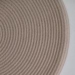 Аксессуар на стену диск с деревянными бусинами Wall Decor Thread Disc  варинант исполнения - 3 | Loft Concept в Костроме