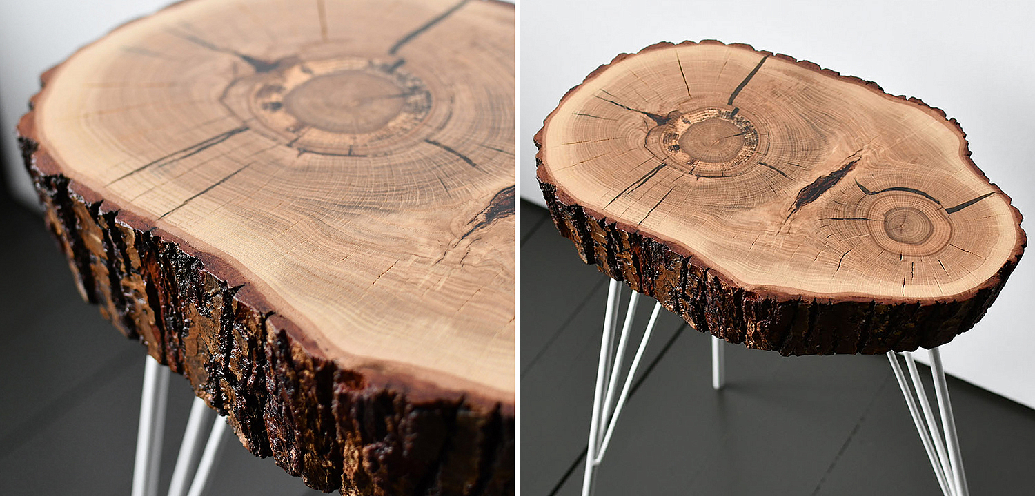 Приставной стол Kobie Industrial Metal Rust Side Table Приставной стол Kobie Industrial Metal Rust Side Table - Loft-Concept в Костроме